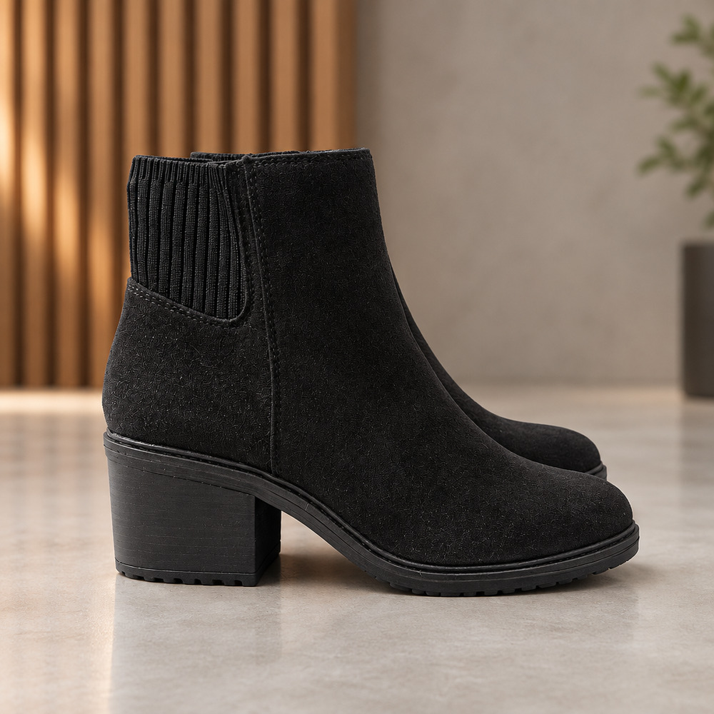 NWOB A New Day Lug Sole 3"  Block Heel Size 9